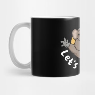 Lets have fun quokka (on dark colors) Mug